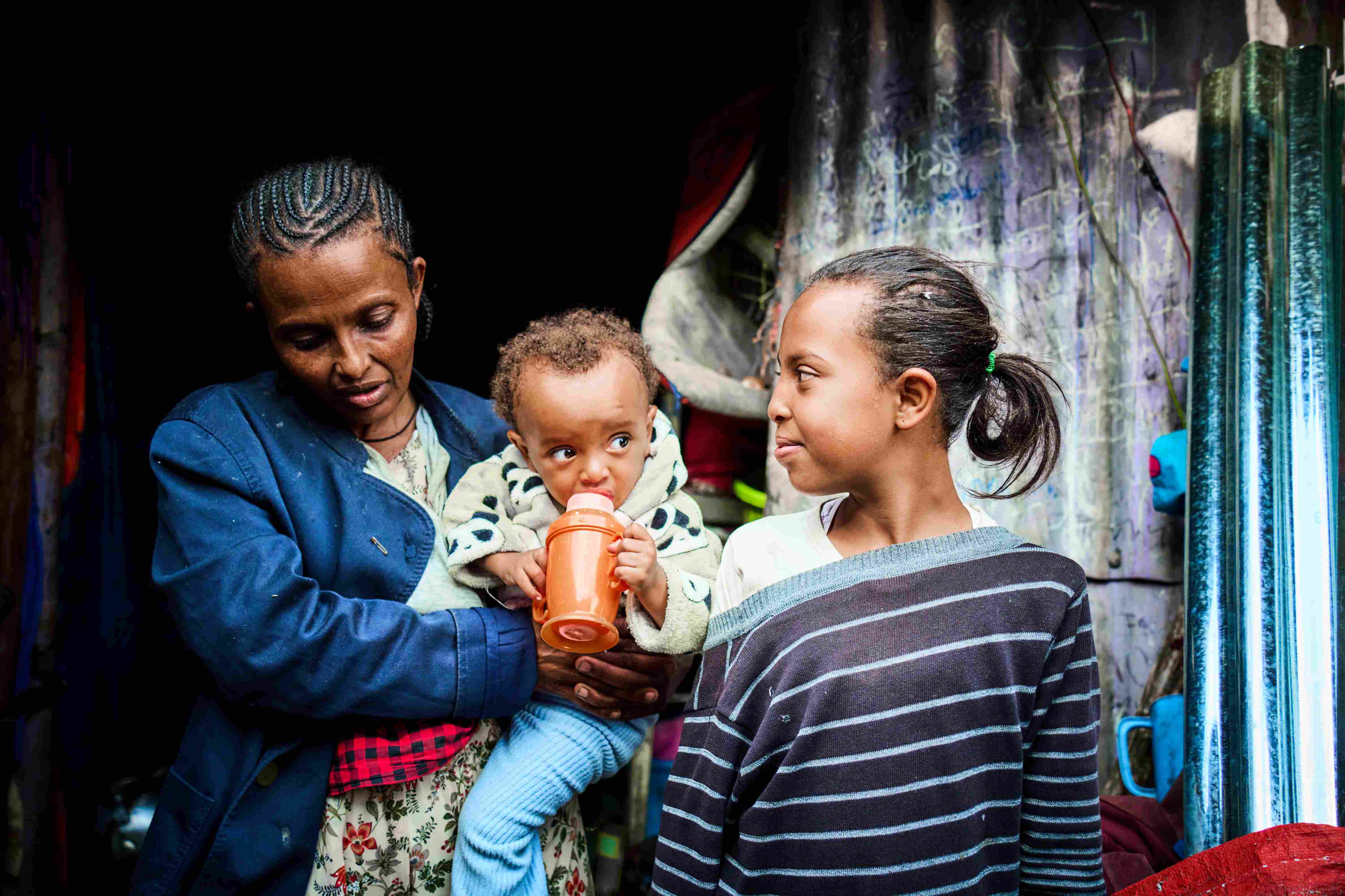 Soliyana and Hiwot's family home